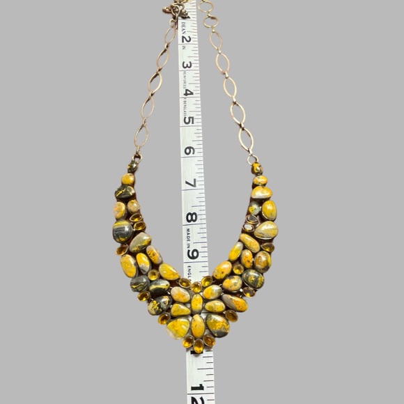 ‼️💥PRICE DROP ☄️
Bumblebee Jasper Chain Necklace - Picture 10 of 13
